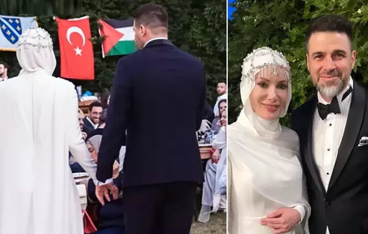 Gamze Özçelik, oyuncu Reshad Strik ile evlendi 1 Gamze Özçelik, oyuncu Reshad Strik ile evlendi