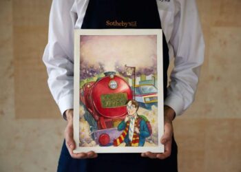 Harry Potter’ın ilk kapak çizimi rekor fiyata satıldı