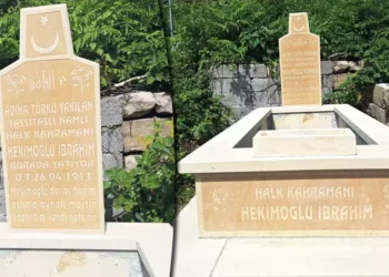 Köylüleri ‘Hekimoğlu Türküsü’ kahramanına mezar yaptırdı