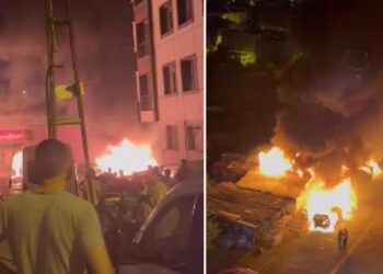 Esenyurt’ta 8 araç ve bir iş yeri kundaklandı