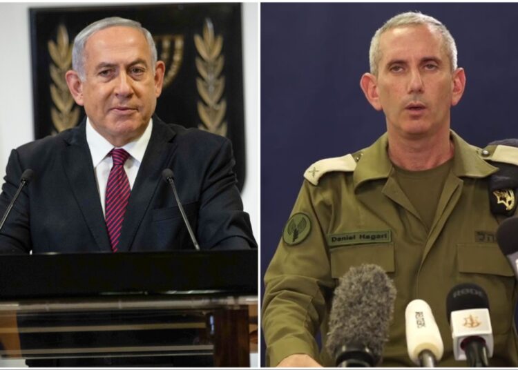 İsrail ordu sözcüsünün Hamas itirafı Netanyahu'yu kızdırdı 1 İsrail ordu sözcüsünün Hamas itirafı Netanyahu’yu kızdırdı