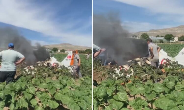 Kayseri'de eğitim uçağı düştü: İki pilot şehit oldu 1 Kayseri’de eğitim uçağı düştü: İki pilot şehit oldu
