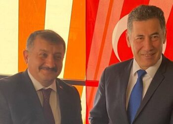 Sinan Oğan’ı AK Parti İl Başkanı karşıladı