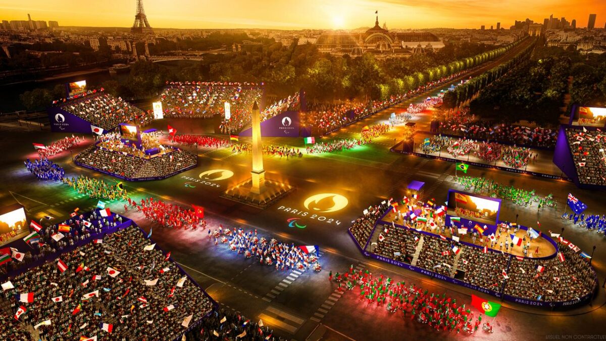 Paris Olimpiyatları, sporcuları taşıyan 85 geminin Sen Nehri’nden geçişiyle başladı 5 Paris Olimpiyatları, sporcuları taşıyan 85 geminin Sen Nehri’nden geçişiyle başladı