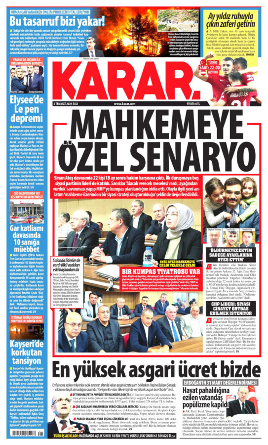 Halis Gül yazdı l Sinan Ateş davasına 3 gazeteden 3 ayrı bakış açısı 6 Halis Gül yazdı l Sinan Ateş davasına 3 gazeteden 3 ayrı bakış açısı