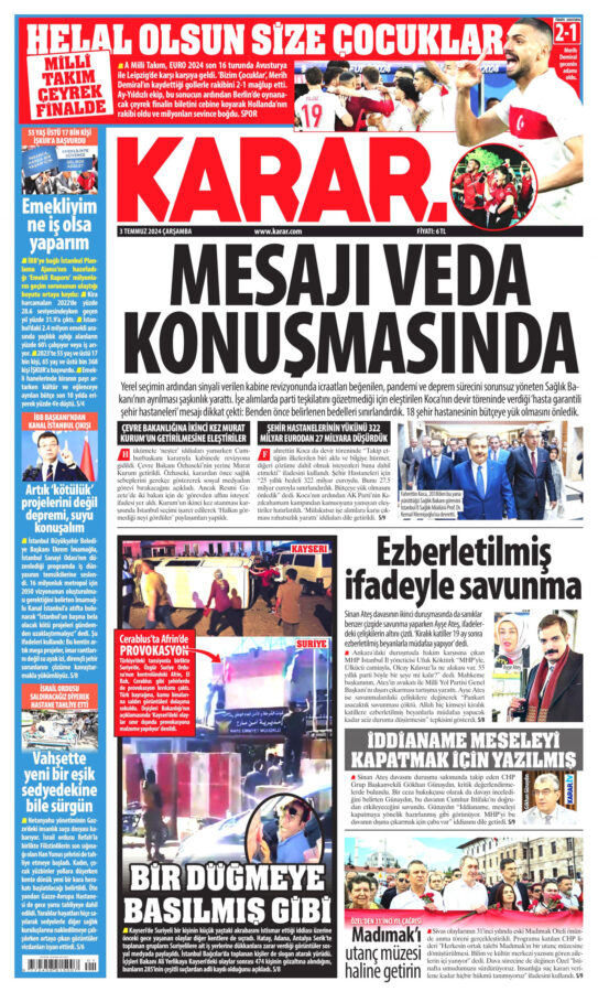 Halis Gül yazdı l Sinan Ateş davasına 3 gazeteden 3 ayrı bakış açısı 7 Halis Gül yazdı l Sinan Ateş davasına 3 gazeteden 3 ayrı bakış açısı