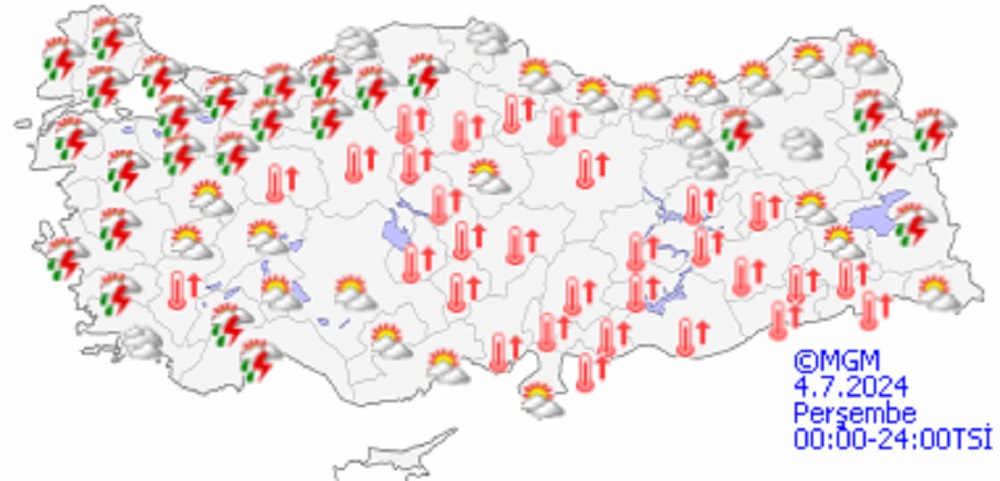 Yağmur geliyor, kavurucu sıcaklara ara 3 Yağmur geliyor, kavurucu sıcaklara ara