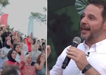 Berat Albayrak, TÜGVA’nın kampında ortaya çıktı: Gençlere ‘seslendi’
