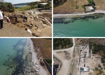 Çanakkale’de yeni keşif: Parion Antik Kenti’nin ikinci antik limanı bulundu