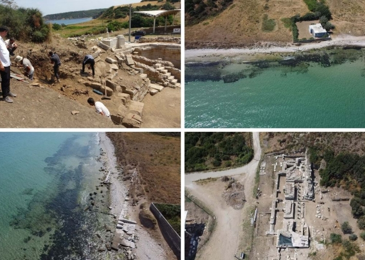 Çanakkale'de yeni keşif: Parion Antik Kenti'nin ikinci antik limanı bulundu 1 Çanakkale’de yeni keşif: Parion Antik Kenti’nin ikinci antik limanı bulundu