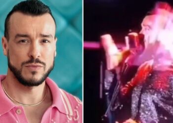 Cem Adrian’a Van konserinde su şişesi fırlatıldı