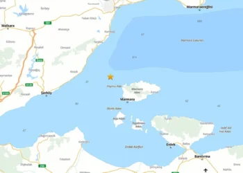 Marmara’da 4,1 büyüklüğünde deprem