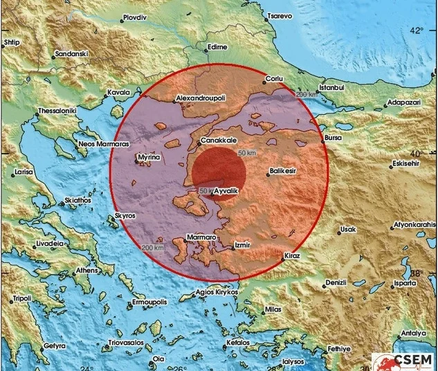 Çanakkale'de 4,7 büyüklüğünde deprem 1 Çanakkale’de 4,7 büyüklüğünde deprem