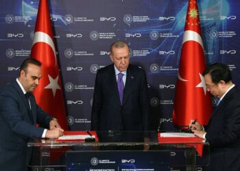 Çinli BYD ile anlaşma imzalandı: 5 bin kişiye istihdam sağlanacak
