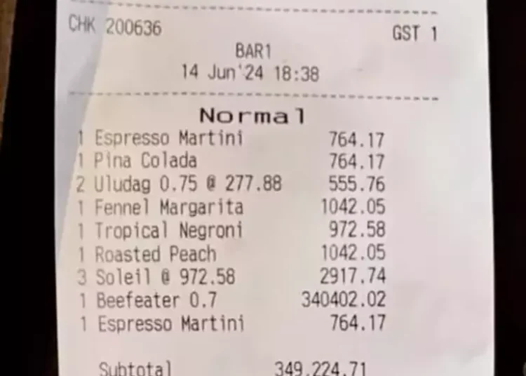 Bodrum’daki 394 bin liralık fişin hikayesi 1 Bodrum’daki 394 bin liralık fişin hikayesi