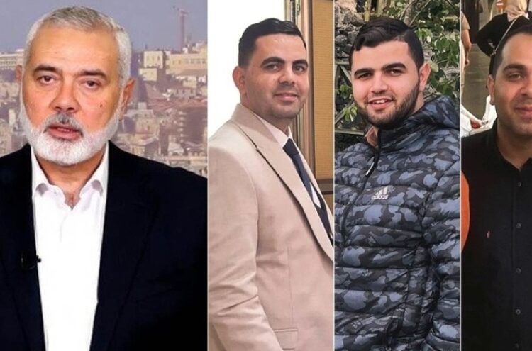 Haniye’nin 111 gün önce de 3 oğlu öldürülmüştü