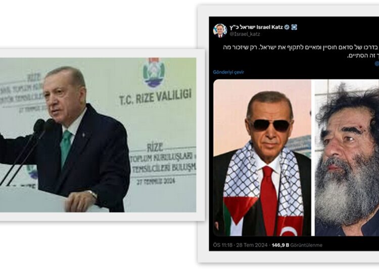 Erdoğan: İsrail’e gireriz! İsrail Dışişleri Bakanı: Saddam’ın izinde 1 Erdoğan: İsrail’e gireriz! İsrail Dışişleri Bakanı: Saddam’ın izinde