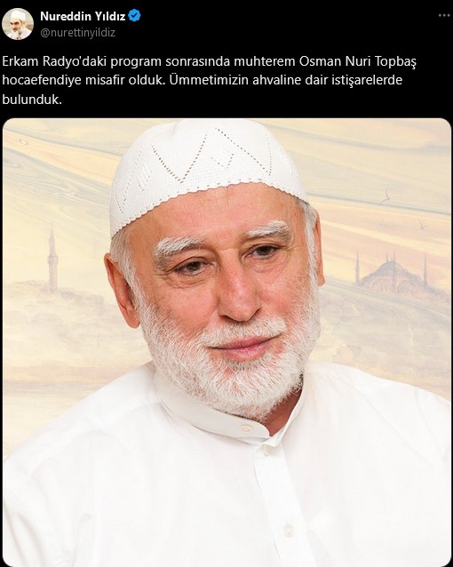 Halis Gül yazdı l Nurettin Yıldız Menzil’e çattı, tepki Cübbeli Ahmet’ten geldi