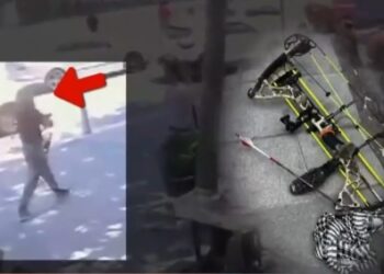 Cami imamını okla vuran saldırganın yeni görüntüsü ortaya çıktı