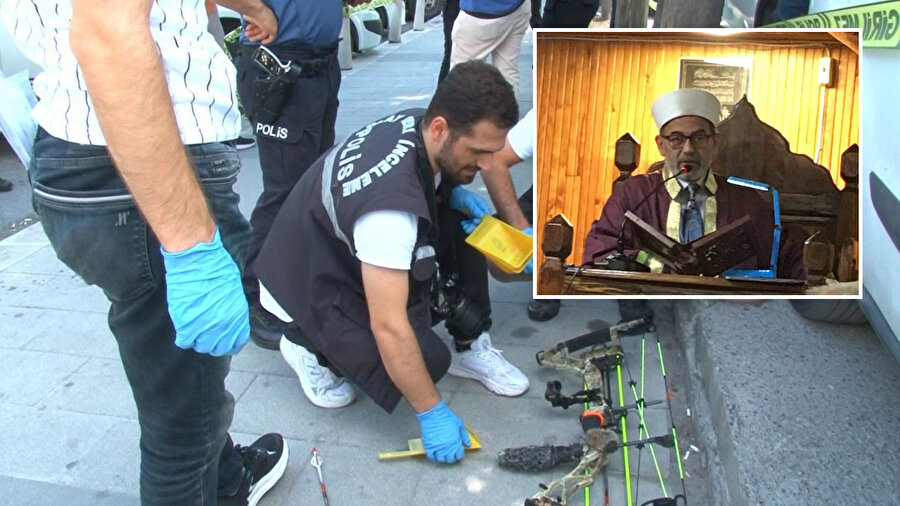 Cami imamını okla vuran saldırganın yeni görüntüsü ortaya çıktı 2 Cami imamını okla vuran saldırganın yeni görüntüsü ortaya çıktı