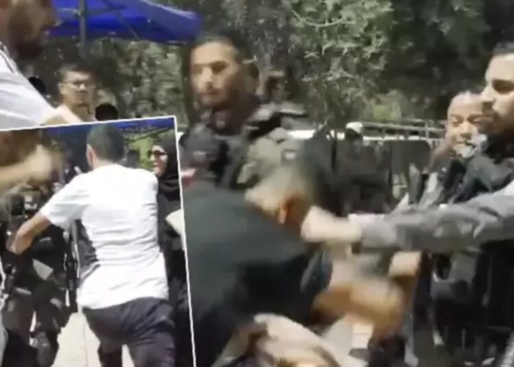 İsrail polisinden Doğu Kudüs'te TRT Haber ekibine saldırı 1 İsrail polisinden Doğu Kudüs’te TRT Haber ekibine saldırı