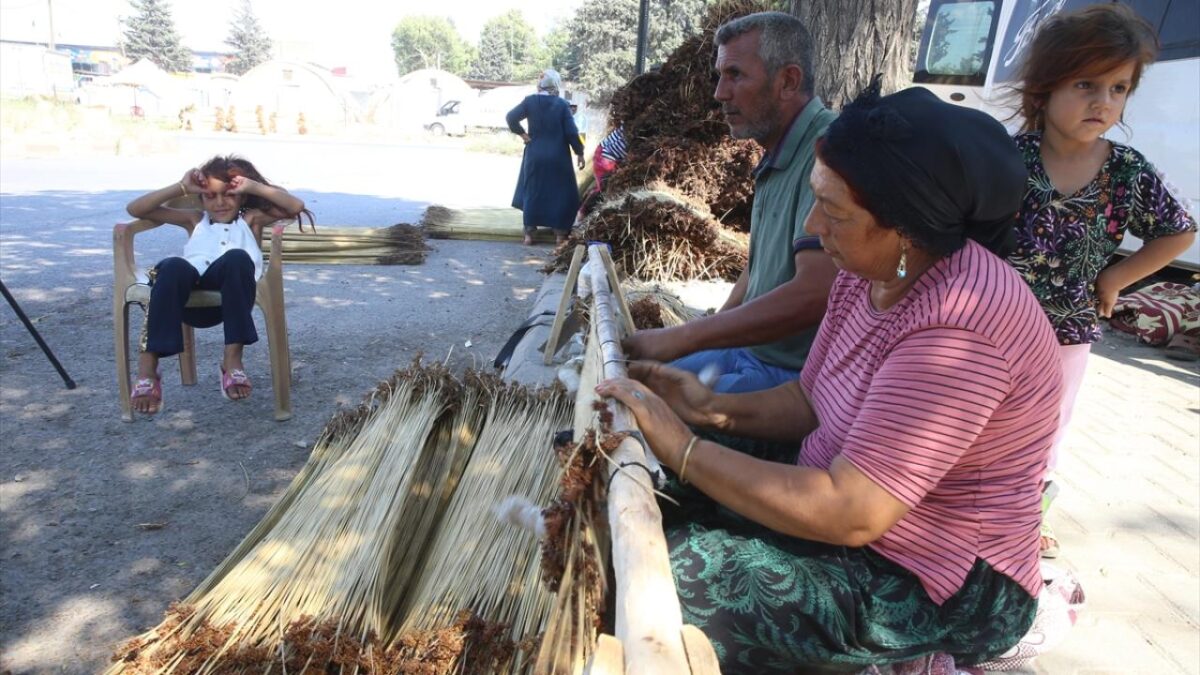 Kahramanmaraş'ta mevsimlik işçiler ‘çiğ’ mesaisinde 12 Kahramanmaraş'ta mevsimlik işçiler ‘çiğ’ mesaisinde