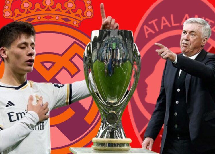 Arda Güler sahne alıyor: UEFA Süper Kupa’da Real Madrid ve Atalanta kozlarını paylaşacak
