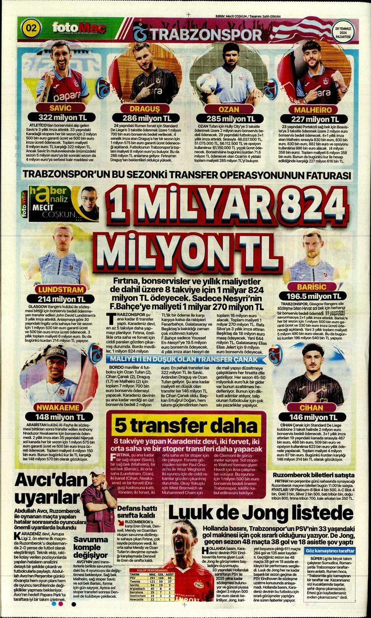 Kamil Aslan yazdı I Futbolun devleri borç batağında, başkanlar hâlâ türkü söylüyor 2 Kamil Aslan yazdı I Futbolun devleri borç batağında, başkanlar hâlâ türkü söylüyor