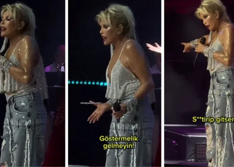 Ajda Pekkan'dan protokol seyircisine: 'Kuralları bilmiyorsanız gelmeyin!' 1 Ajda Pekkan’dan protokol seyircisine: ‘Kuralları bilmiyorsanız gelmeyin!’