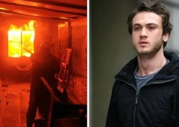 Ünlü oyuncunun villasında yangın!