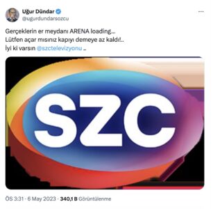 Uğur Dündar duyurdu: Arena programı ekranlara geri dönüyor 2 Uğur Dündar duyurdu: Arena programı ekranlara geri dönüyor