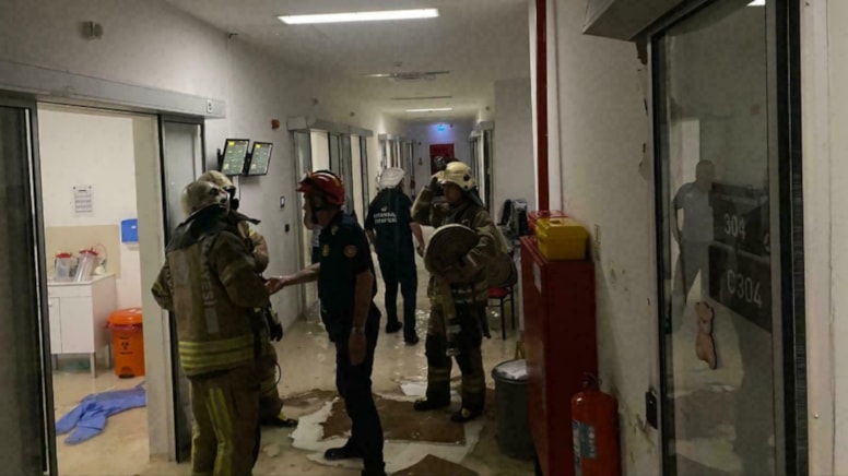 Tavanı çöken hastanede bebeği ölen aile isyan etti