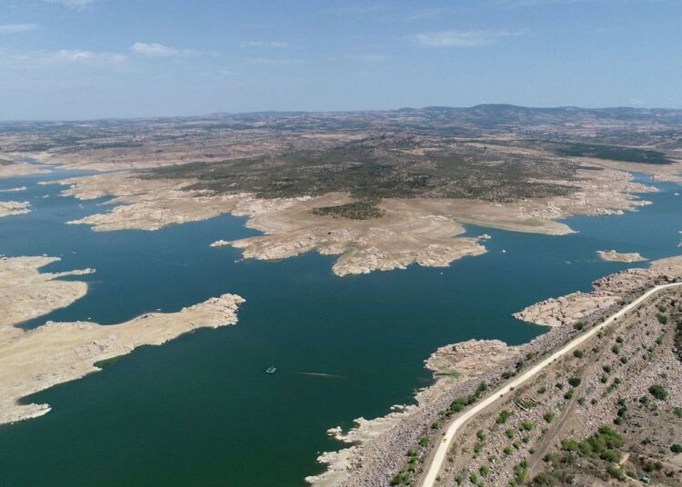 Edirne’ye içme suyu sağlayan barajın doluluk oranı yüzde 17’ye düştü