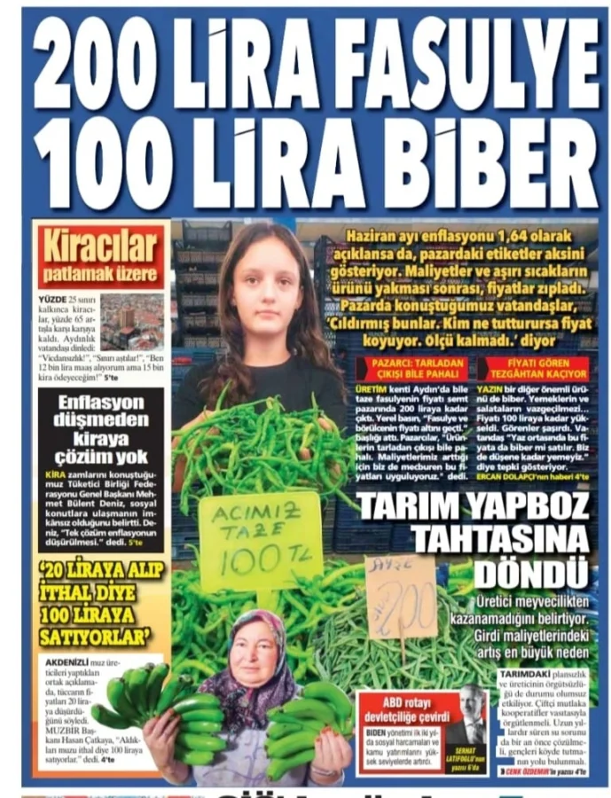 Ayşe kadın fasulyenin boynu bükük: Fiyatı 200 liradan 10 liraya düştü