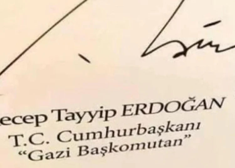 ‘Gazi Başkomutan’ imzası asparagas