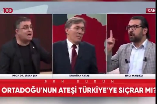 Ersan Şen ve Hacı Yakışıklı canlı yayında birbirine girdi