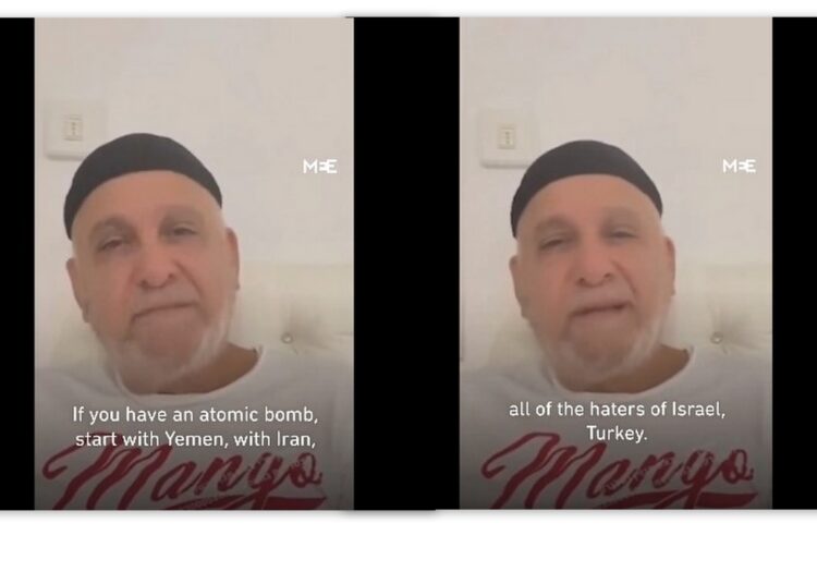 İsrailli şarkıcı nefret kustu: Türkiye’ye atom bombası atın!