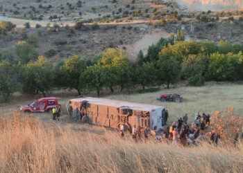 Malatya’da otobüs kazası: 22 kişi yaralandı