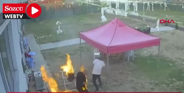 Mangal faciası: Önce alev aldı, sonra kriz geçirip can verdi 1 Mangal faciası: Önce alev aldı, sonra kriz geçirip can verdi