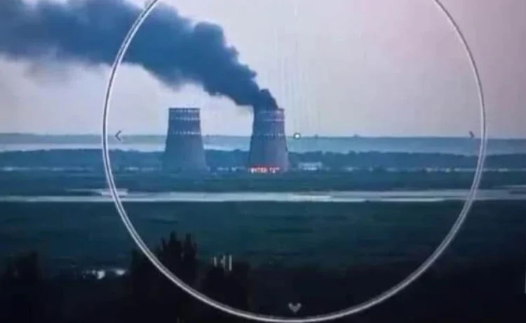 Ukrayna’daki nükleer santralde korkutan yangın 1 Ukrayna’daki nükleer santralde korkutan yangın