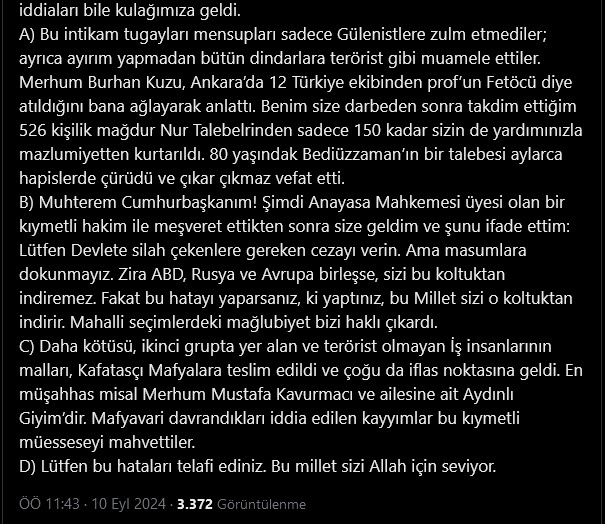 Halis Gül yazdı l Akgündüz: Bylock, Asya Finans, iltisak diyerek herkesi terörist ilan ettiniz!