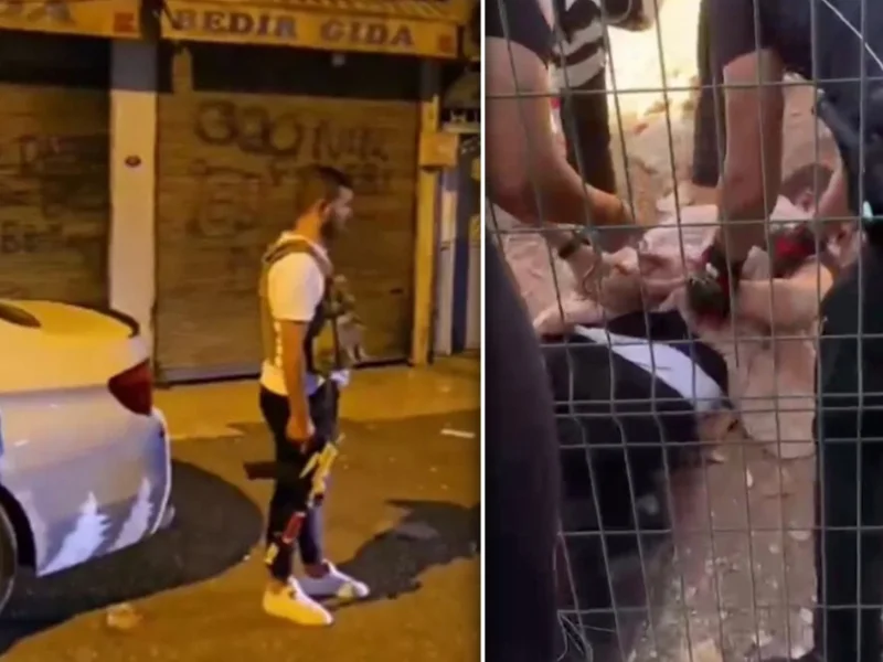 Bu da başka bir çete! Gaziantep sokaklarında kalaşnikofla meydan okudular