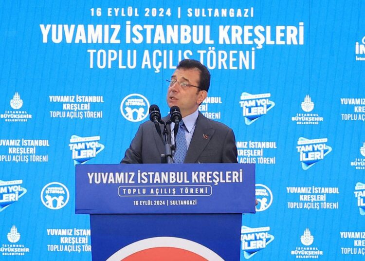 İmamoğlu'ndan Erdoğan'a gönderme: Şahsım diyen yöneticilerle mümkün değil 1 İmamoğlu’ndan Erdoğan’a gönderme: Şahsım diyen yöneticilerle mümkün değil