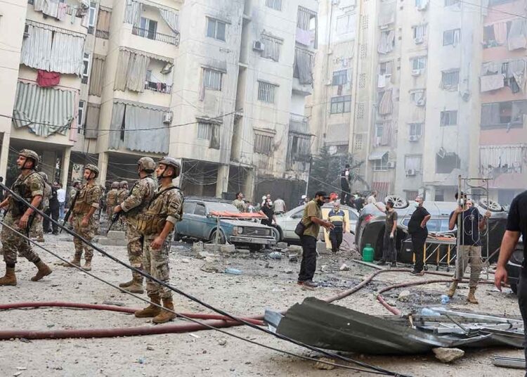 İsrail ordusundan Beyrut’a hava saldırısı: 8 ölü, 59 yaralı