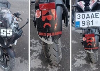 JİTEM’ci Cem Ersever’in fotoğrafı polis motosikletinde