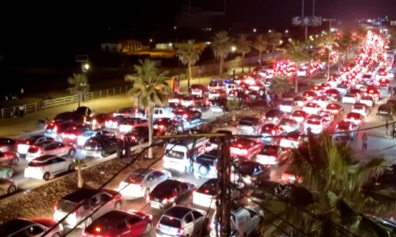 İsrail saldırısı altındaki Lübnan'ın güneyinden Beyrut’a doğru göç dalgası