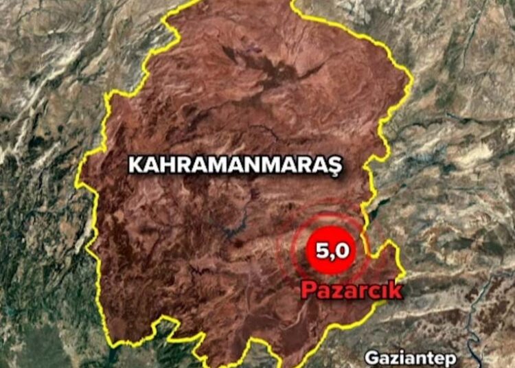 Kahramanmaraş'ta 5 büyüklüğünde deprem 1 Kahramanmaraş’ta 5 büyüklüğünde deprem