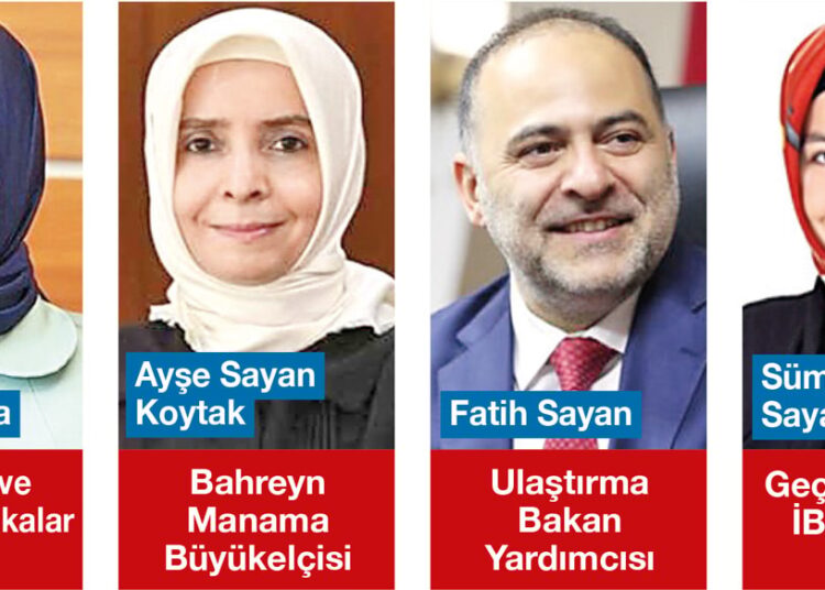 Fatma Sayan’ın kardeşi, ikinci kez büyükelçi yapıldı 1 Fatma Sayan’ın kardeşi, ikinci kez büyükelçi yapıldı