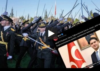 AK Partililerin rahatsız olduğu teğmenlerin gösterisine MHP sahip çıktı