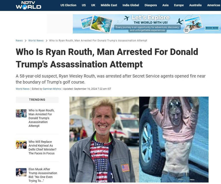 Trump’a suikast girişiminde bulunan saldırgan: Ukrayna’da savaşmaya ve ölmeye hazırım 6 Trump’a suikast girişiminde bulunan saldırgan: Ukrayna’da savaşmaya ve ölmeye hazırım